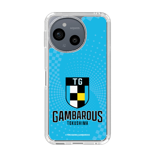 スリムプロテクションケース［ 徳島ガンバロウズ - ロゴ - ブルー ］