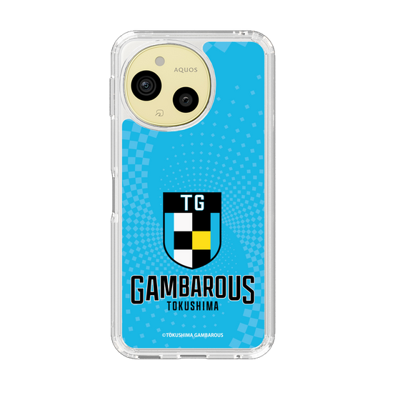 スリムプロテクションケース［ 徳島ガンバロウズ - ロゴ - ブルー ］