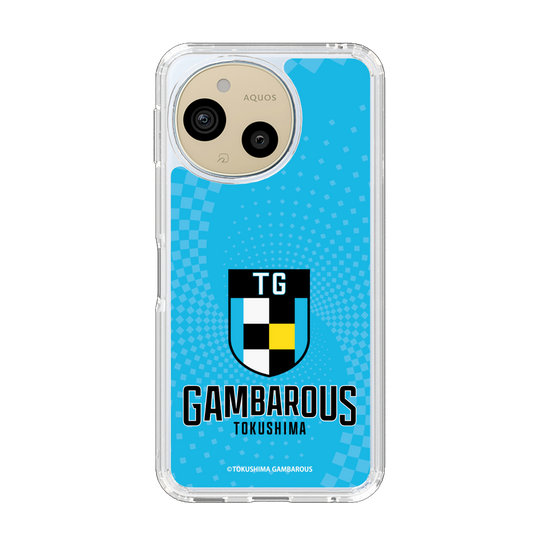 スリムプロテクションケース［ 徳島ガンバロウズ - ロゴ - ブルー ］