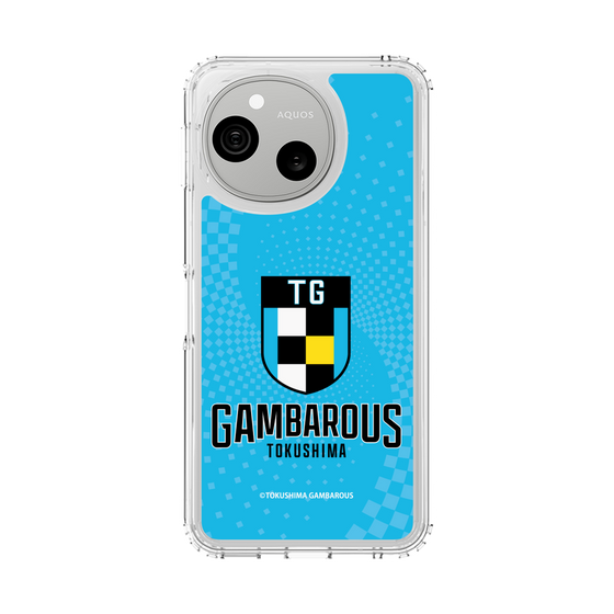 スリムプロテクションケース［ 徳島ガンバロウズ - ロゴ - ブルー ］