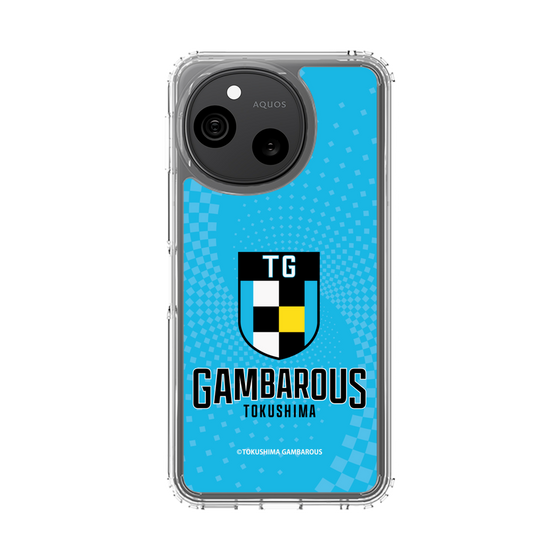 スリムプロテクションケース［ 徳島ガンバロウズ - ロゴ - ブルー ］