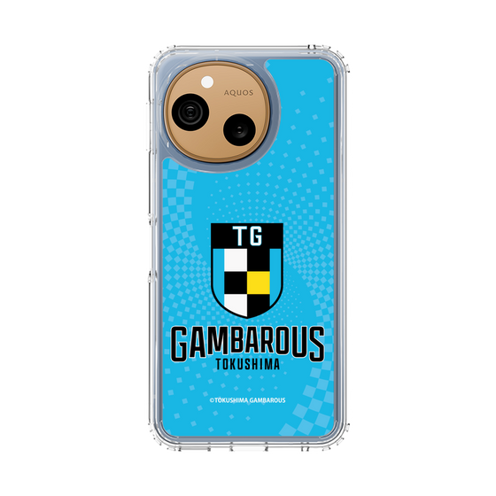 スリムプロテクションケース［ 徳島ガンバロウズ - ロゴ - ブルー ］