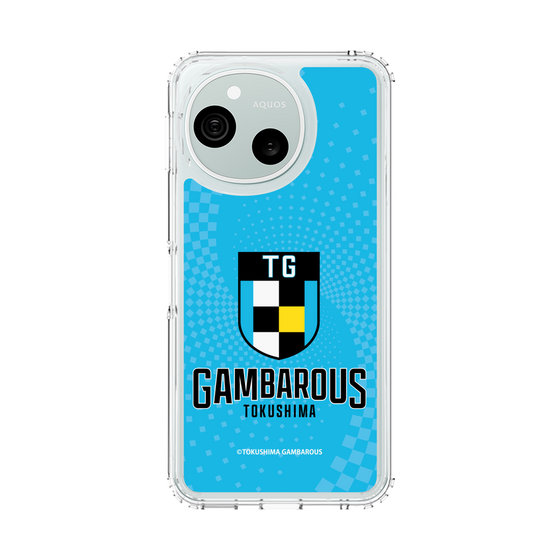 スリムプロテクションケース［ 徳島ガンバロウズ - ロゴ - ブルー ］