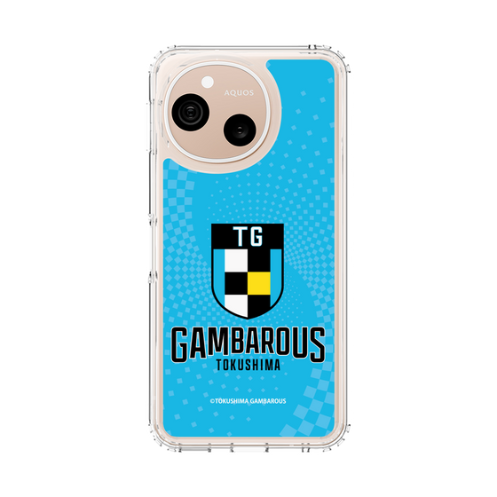 スリムプロテクションケース［ 徳島ガンバロウズ - ロゴ - ブルー ］