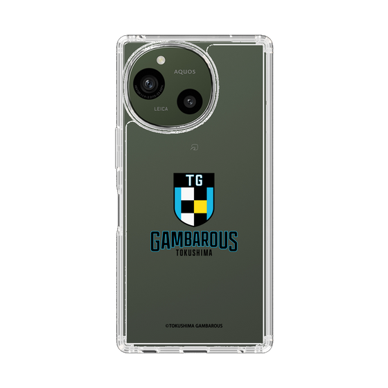 スリムプロテクションケース［ 徳島ガンバロウズ - ロゴ - クリア ］