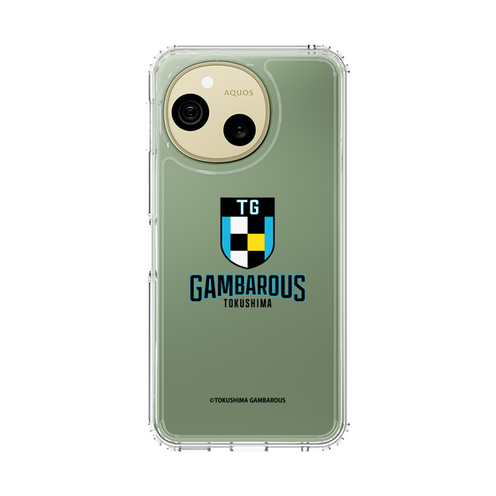 スリムプロテクションケース［ 徳島ガンバロウズ - ロゴ - クリア ］