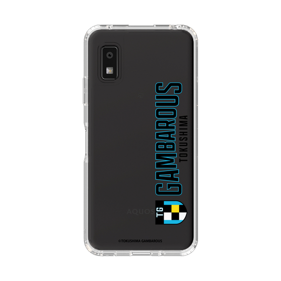 スリムプロテクションケース［ 徳島ガンバロウズ - 縦組ロゴ ］