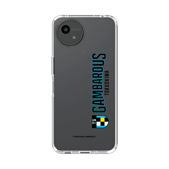 スリムプロテクションケース［ 徳島ガンバロウズ - 縦組ロゴ ］