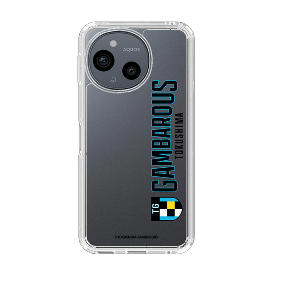 スリムプロテクションケース［ 徳島ガンバロウズ - 縦組ロゴ ］