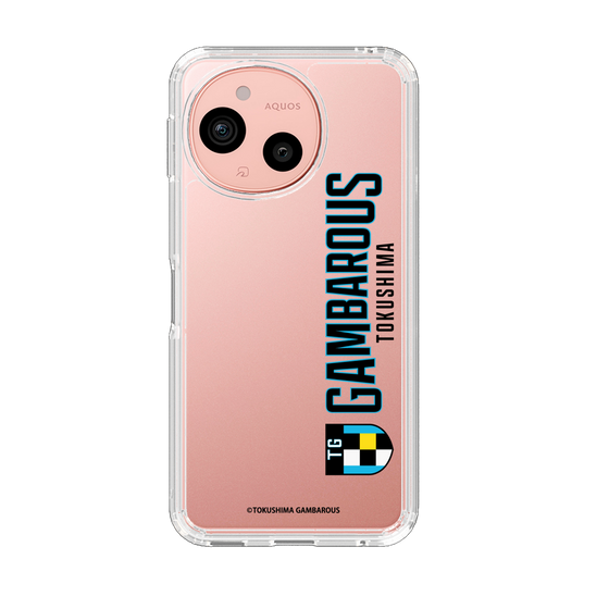 スリムプロテクションケース［ 徳島ガンバロウズ - 縦組ロゴ ］