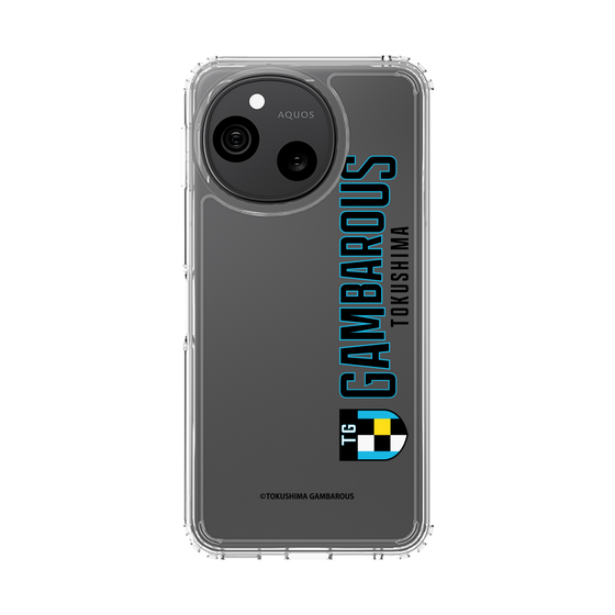 スリムプロテクションケース［ 徳島ガンバロウズ - 縦組ロゴ ］