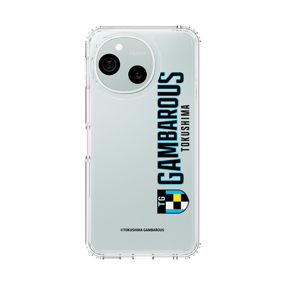 スリムプロテクションケース［ 徳島ガンバロウズ - 縦組ロゴ ］