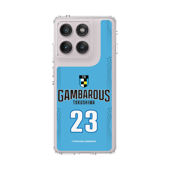 スリムプロテクションケース［ 徳島ガンバロウズ - #23 NAKAMURA - ブルー - 表 ］