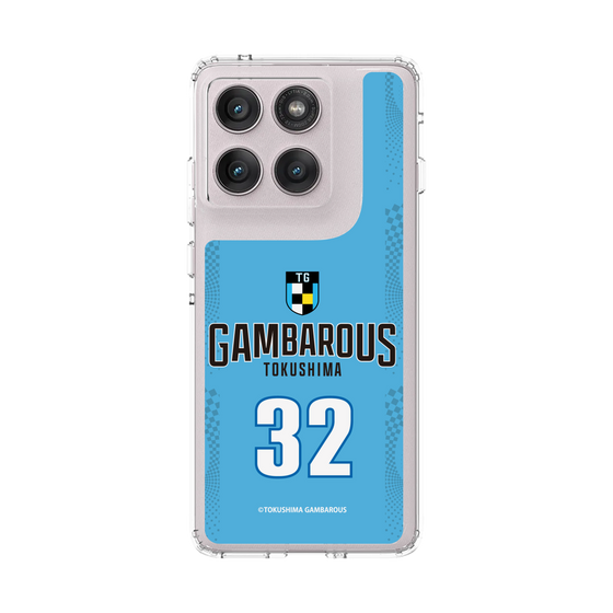 スリムプロテクションケース［ 徳島ガンバロウズ - #32 MARTIN - ブルー - 表 ］