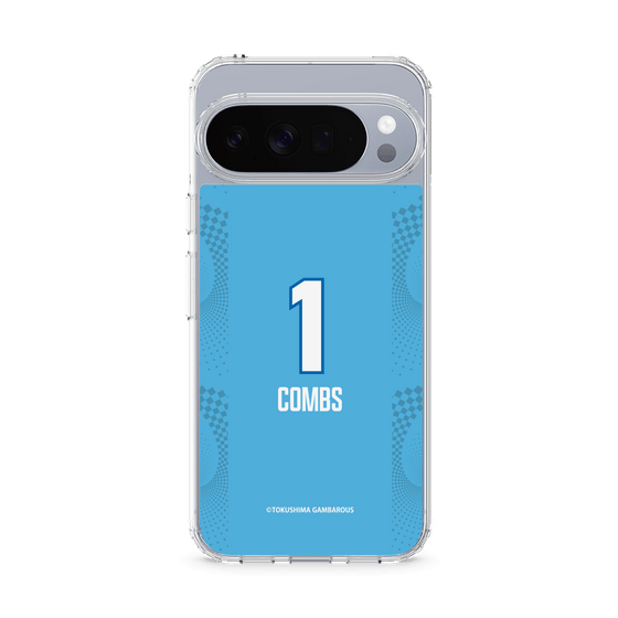 スリムプロテクションケース［ 徳島ガンバロウズ - #1 COMBS - ブルー ］