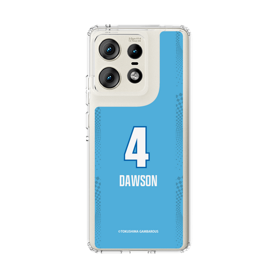 スリムプロテクションケース［ 徳島ガンバロウズ - #4 DAWSON - ブルー ］