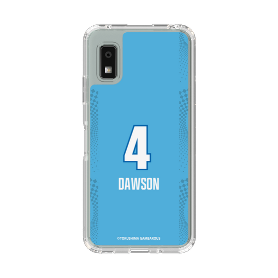 スリムプロテクションケース［ 徳島ガンバロウズ - #4 DAWSON - ブルー ］