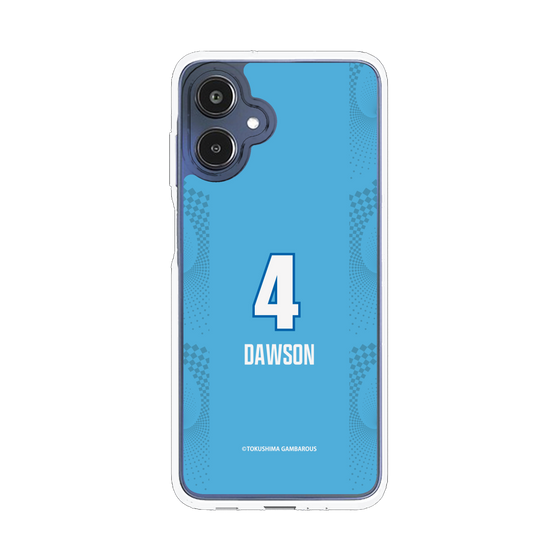 スリムプロテクションケース［ 徳島ガンバロウズ - #4 DAWSON - ブルー ］