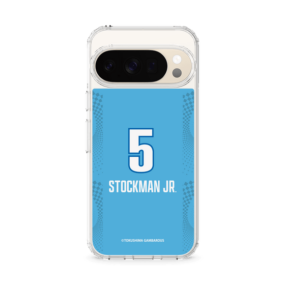 スリムプロテクションケース［ 徳島ガンバロウズ - #5 STOCKMAN JR. - ブルー ］