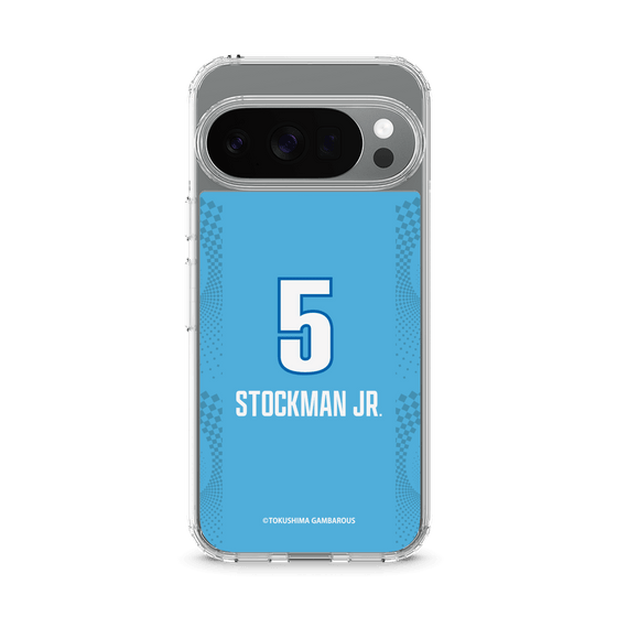 スリムプロテクションケース［ 徳島ガンバロウズ - #5 STOCKMAN JR. - ブルー ］