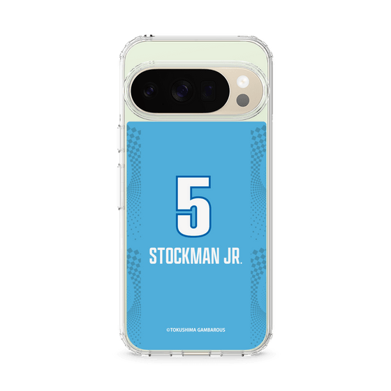 スリムプロテクションケース［ 徳島ガンバロウズ - #5 STOCKMAN JR. - ブルー ］