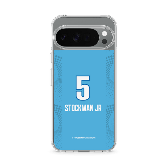 スリムプロテクションケース［ 徳島ガンバロウズ - #5 STOCKMAN JR. - ブルー ］