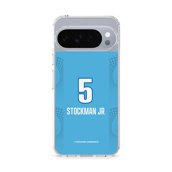 スリムプロテクションケース［ 徳島ガンバロウズ - #5 STOCKMAN JR. - ブルー ］