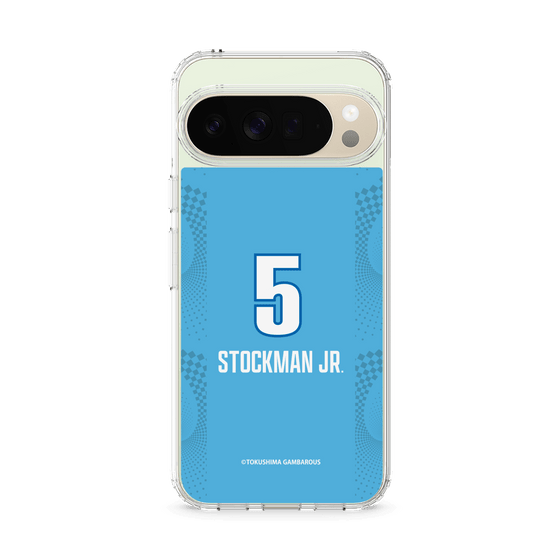 スリムプロテクションケース［ 徳島ガンバロウズ - #5 STOCKMAN JR. - ブルー ］