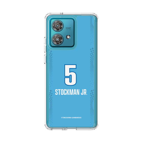 スリムプロテクションケース［ 徳島ガンバロウズ - #5 STOCKMAN JR. - ブルー ］