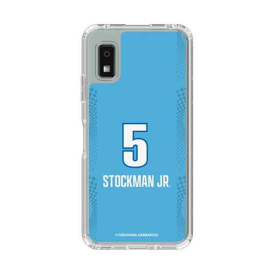 スリムプロテクションケース［ 徳島ガンバロウズ - #5 STOCKMAN JR. - ブルー ］