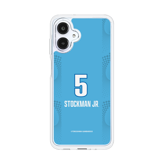 スリムプロテクションケース［ 徳島ガンバロウズ - #5 STOCKMAN JR. - ブルー ］