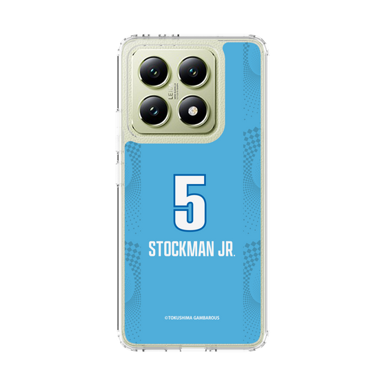 スリムプロテクションケース［ 徳島ガンバロウズ - #5 STOCKMAN JR. - ブルー ］