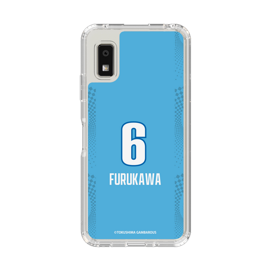 スリムプロテクションケース［ 徳島ガンバロウズ - #6 FURUKAWA - ブルー ］