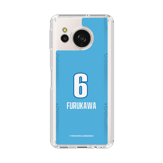 スリムプロテクションケース［ 徳島ガンバロウズ - #6 FURUKAWA - ブルー ］