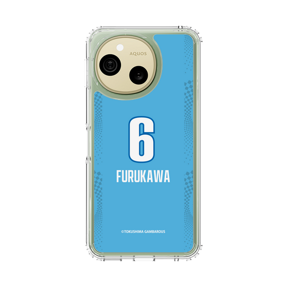 スリムプロテクションケース［ 徳島ガンバロウズ - #6 FURUKAWA - ブルー ］