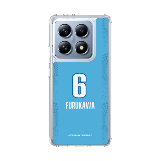 スリムプロテクションケース［ 徳島ガンバロウズ - #6 FURUKAWA - ブルー ］