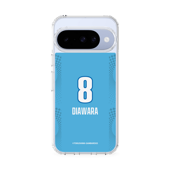 スリムプロテクションケース［ 徳島ガンバロウズ - #8 DIAWARA - ブルー ］