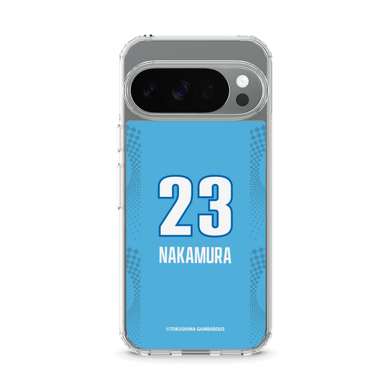 スリムプロテクションケース［ 徳島ガンバロウズ - #23 NAKAMURA - ブルー ］