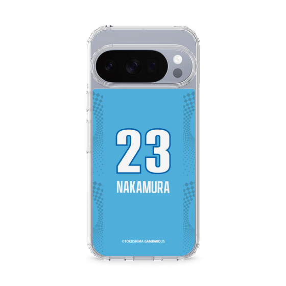 スリムプロテクションケース［ 徳島ガンバロウズ - #23 NAKAMURA - ブルー ］