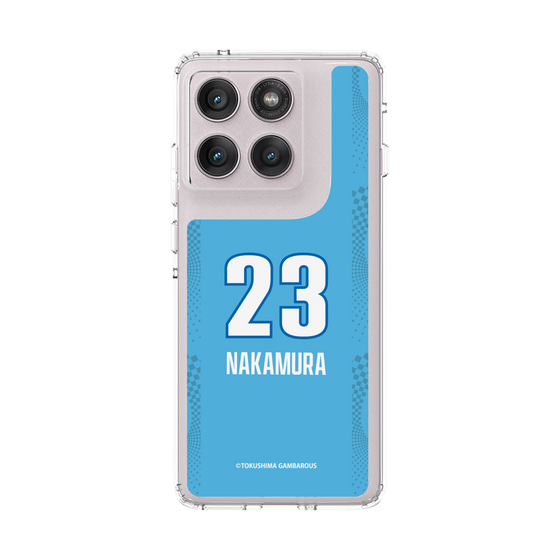 スリムプロテクションケース［ 徳島ガンバロウズ - #23 NAKAMURA - ブルー ］