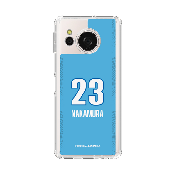 スリムプロテクションケース［ 徳島ガンバロウズ - #23 NAKAMURA - ブルー ］