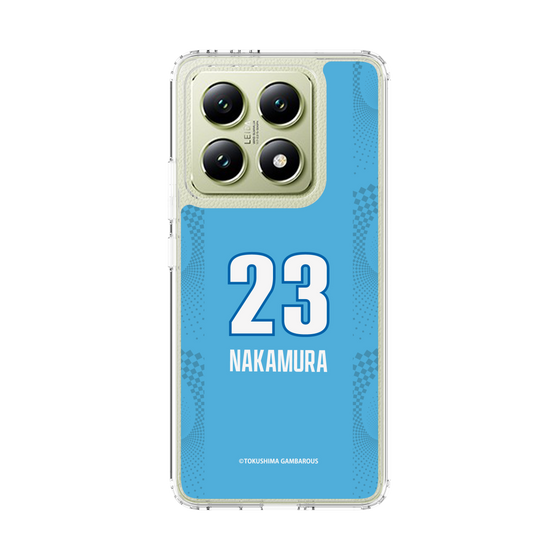 スリムプロテクションケース［ 徳島ガンバロウズ - #23 NAKAMURA - ブルー ］