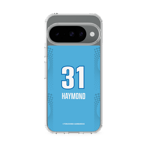 スリムプロテクションケース［ 徳島ガンバロウズ - #31 HAYMOND - ブルー ］