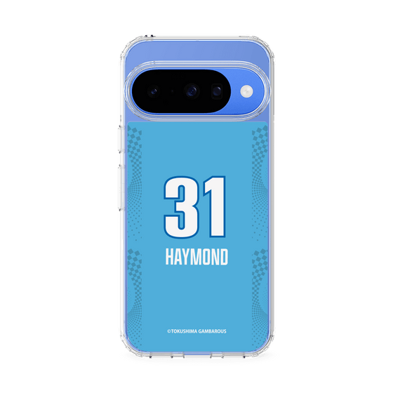 スリムプロテクションケース［ 徳島ガンバロウズ - #31 HAYMOND - ブルー ］