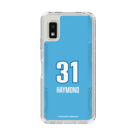 スリムプロテクションケース［ 徳島ガンバロウズ - #31 HAYMOND - ブルー ］