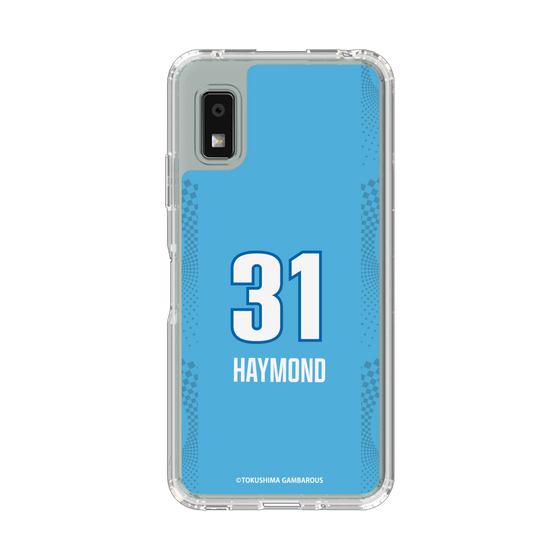 スリムプロテクションケース［ 徳島ガンバロウズ - #31 HAYMOND - ブルー ］