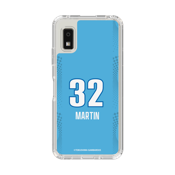 スリムプロテクションケース［ 徳島ガンバロウズ - #32 MARTIN - ブルー ］