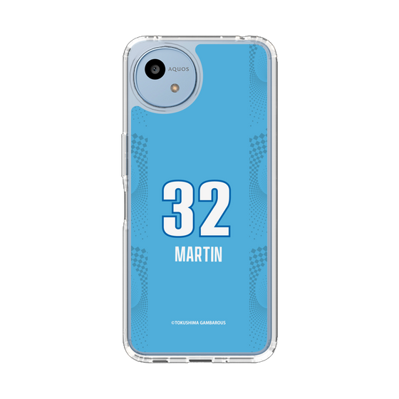 スリムプロテクションケース［ 徳島ガンバロウズ - #32 MARTIN - ブルー ］