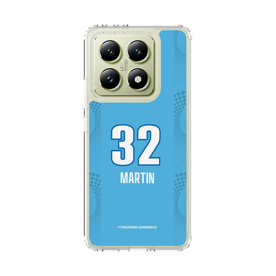 スリムプロテクションケース［ 徳島ガンバロウズ - #32 MARTIN - ブルー ］