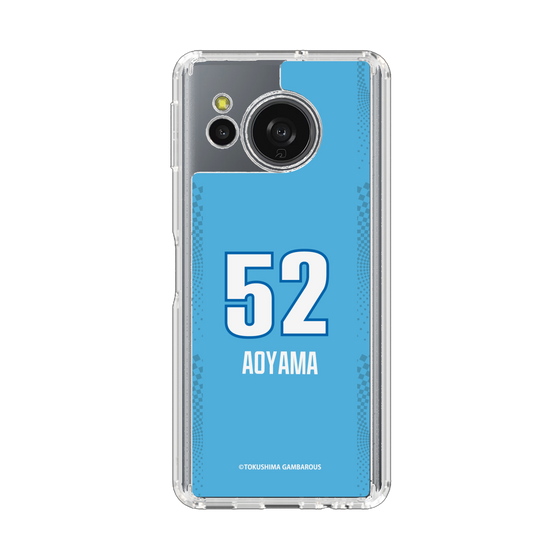 スリムプロテクションケース［ 徳島ガンバロウズ - #52 AOYAMA - ブルー ］